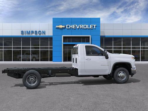 Summit White 2026 Chevrolet Silverado 3500 Work Truck