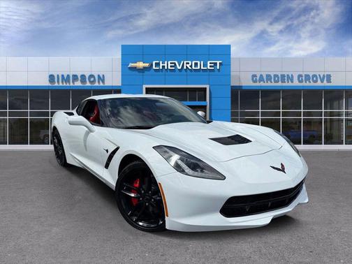 Arctic White 2019 Chevrolet Corvette Stingray
