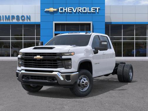 Summit White 2026 Chevrolet Silverado 3500 WT