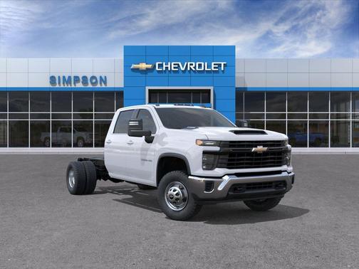 Summit White 2026 Chevrolet Silverado 3500 WT