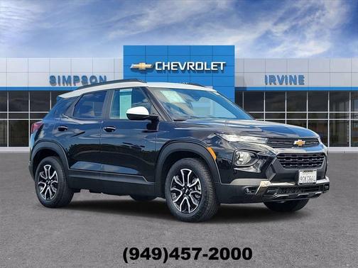 Black Metallic 2023 Chevrolet Trailblazer ACTIV