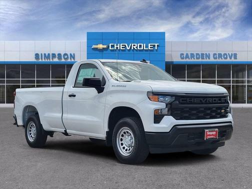 Summit White 2026 Chevrolet Silverado 1500 WT