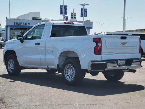 Summit White 2026 Chevrolet Silverado 1500 WT