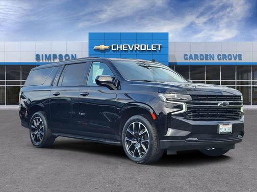 Black 2022 Chevrolet Suburban RST