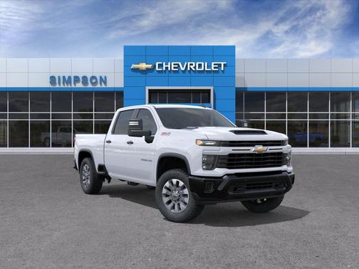 Summit White 2026 Chevrolet Silverado 2500 Custom