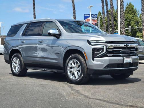 Sterling Gray Metallic 2025 Chevrolet Tahoe Premier