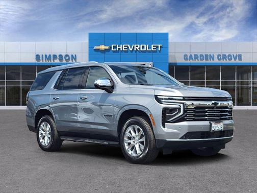 Sterling Gray Metallic 2025 Chevrolet Tahoe Premier