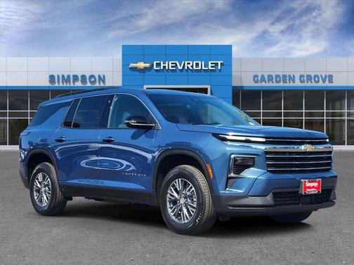 Lakeshore Blue Metallic 2026 Chevrolet Traverse LT