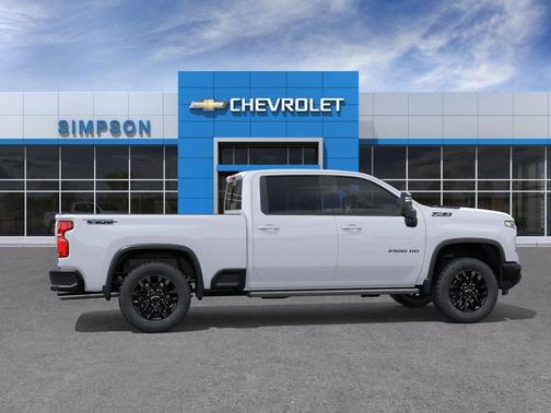Summit White 2026 Chevrolet Silverado 2500 LTZ