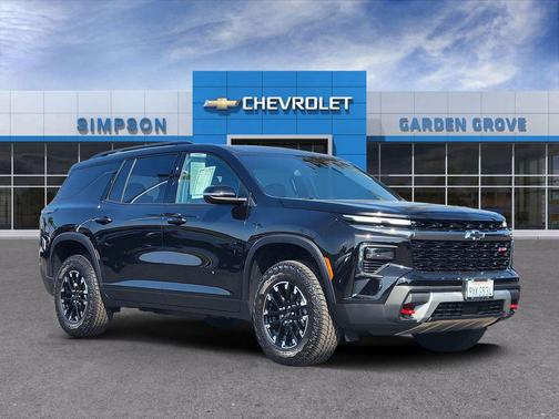 Mosaic Black Metallic 2026 Chevrolet Traverse AWD Z71