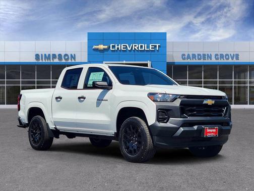 Summit White 2026 Chevrolet Colorado WT