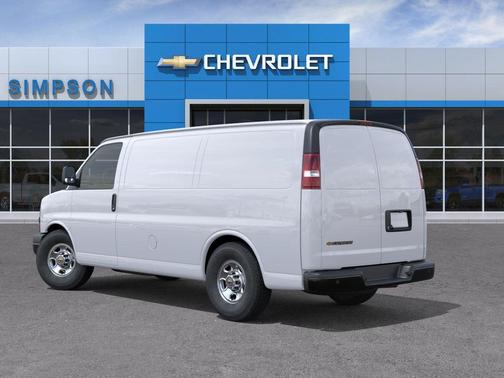 Summit White 2026 Chevrolet Express 2500 LT