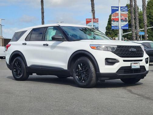OXFORD WHITE 2020 Ford Explorer Base