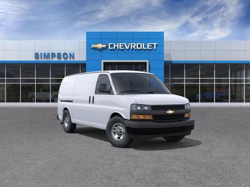 Summit White 2025 Chevrolet Express 2500 RWD 2500 Regular Wheelbase WT Cargo Van