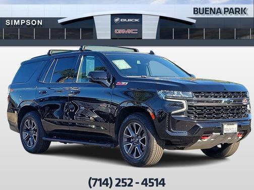 Black 2022 Chevrolet Tahoe 4WD Z71