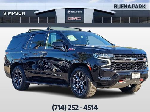 Black 2022 Chevrolet Tahoe 4WD Z71