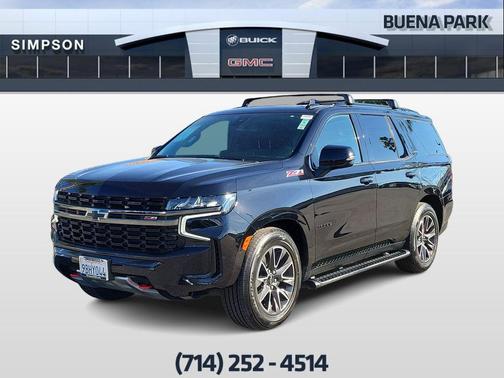 Black 2022 Chevrolet Tahoe 4WD Z71