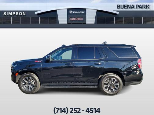 Black 2022 Chevrolet Tahoe 4WD Z71
