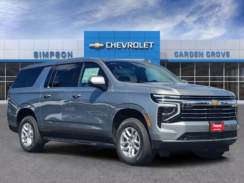 Sterling Gray Metallic 2026 Chevrolet Suburban LT