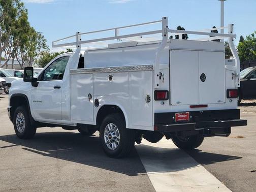 Summit White 2026 Chevrolet Silverado 2500 Regular Cab, Long Bed, WT, RWD
