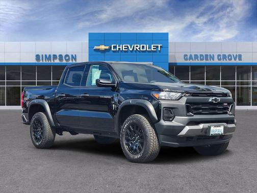 Black 2026 Chevrolet Colorado Trail Boss