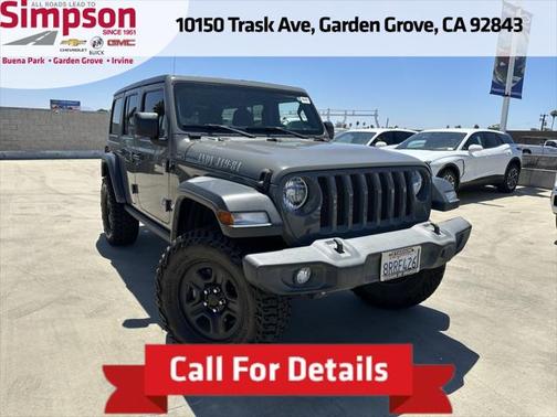 2020 Jeep Wrangler Unlimited Sport