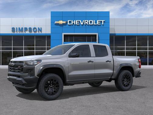 Sterling Gray Metallic 2026 Chevrolet Colorado Trail Boss