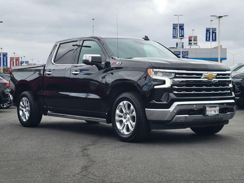 Black 2022 Chevrolet Silverado 1500 LTZ