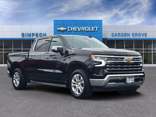 Black 2022 Chevrolet Silverado 1500 LTZ