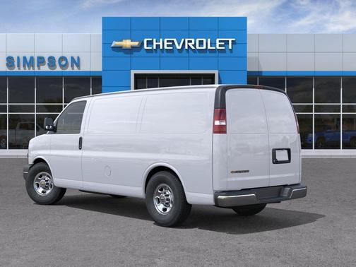 Summit White 2026 Chevrolet Express 2500 LT