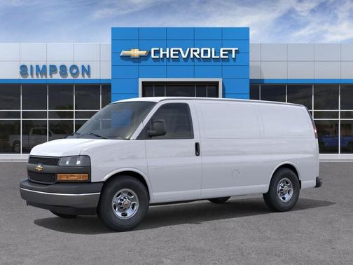 Summit White 2026 Chevrolet Express 2500 LT