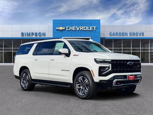 Summit White 2026 Chevrolet Suburban Z71, 4WD SUV