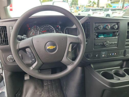 Summit White 2026 Chevrolet Express 3500 3500 Extended Wheelbase, LS, RWD