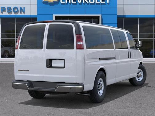 Summit White 2026 Chevrolet Express 3500 3500 Extended Wheelbase, LS, RWD