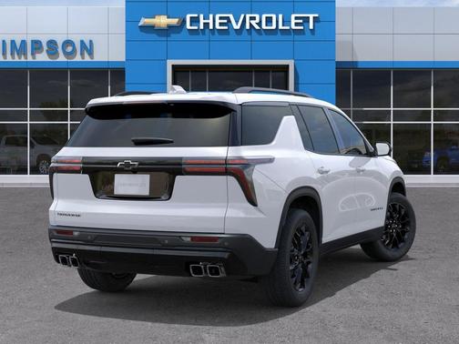 Summit White 2026 Chevrolet Traverse LT