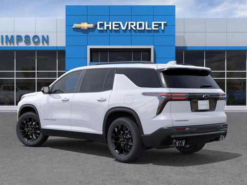 Summit White 2026 Chevrolet Traverse LT