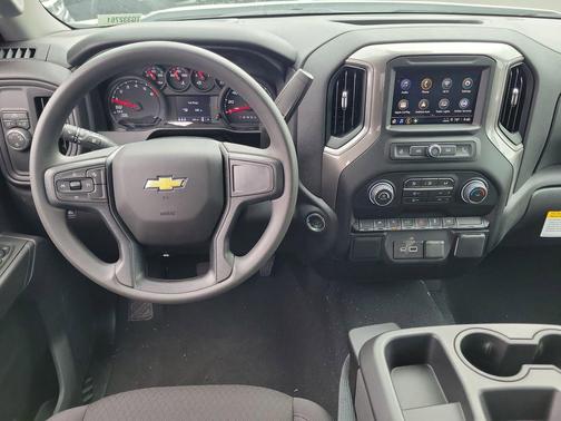 Summit White 2026 Chevrolet Silverado 1500 Custom