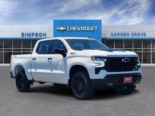 Summit White 2026 Chevrolet Silverado 1500 LT Trail Boss