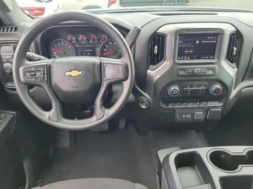 Summit White 2026 Chevrolet Silverado 1500 Custom