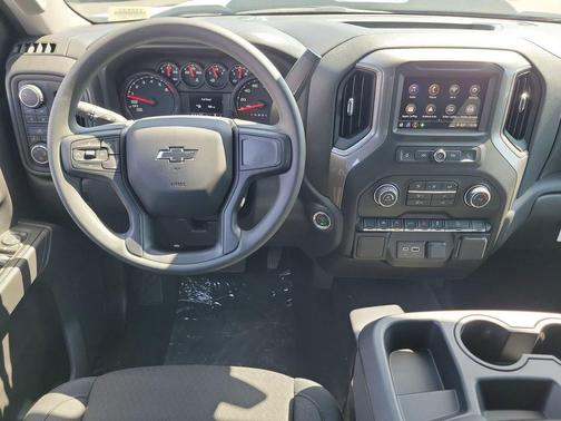 Summit White 2026 Chevrolet Silverado 1500 Custom Trail Boss