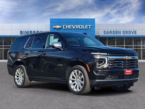 Black 2026 Chevrolet Tahoe Premier