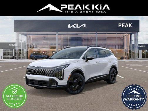 Snow White Pearl 2026 Kia Sportage Plug-In Hybrid X-Line Prestige