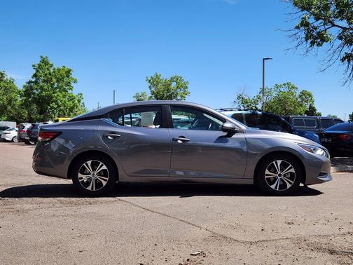 Gun Metallic 2023 Nissan Sentra SV
