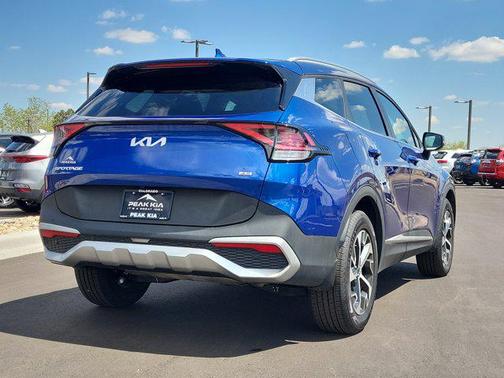 Sapphire Blue 2024 Kia Sportage EX