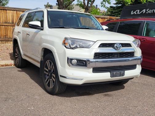 Blizzard Pearl 2017 Toyota 4Runner Limited