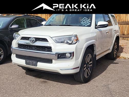 Blizzard Pearl 2017 Toyota 4Runner Limited