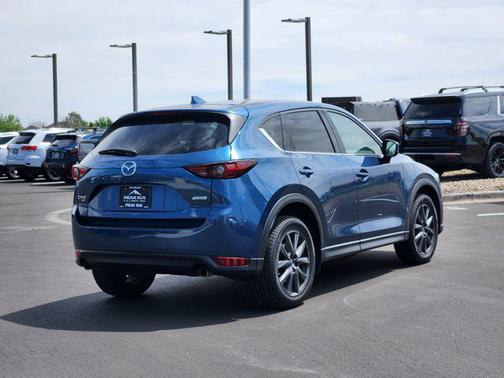 Eternal Blue Mica 2018 Mazda CX-5 Grand Touring