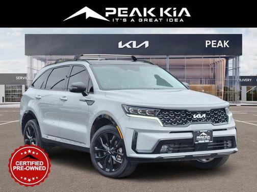 Wolf Gray 2023 Kia Sorento SX
