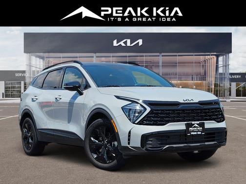 Wolf Gray 2025 Kia Sportage X-Line