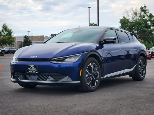 Yacht Blue 2023 Kia EV6 Wind
